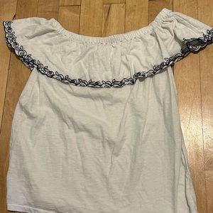 J.Crew cold shoulder top